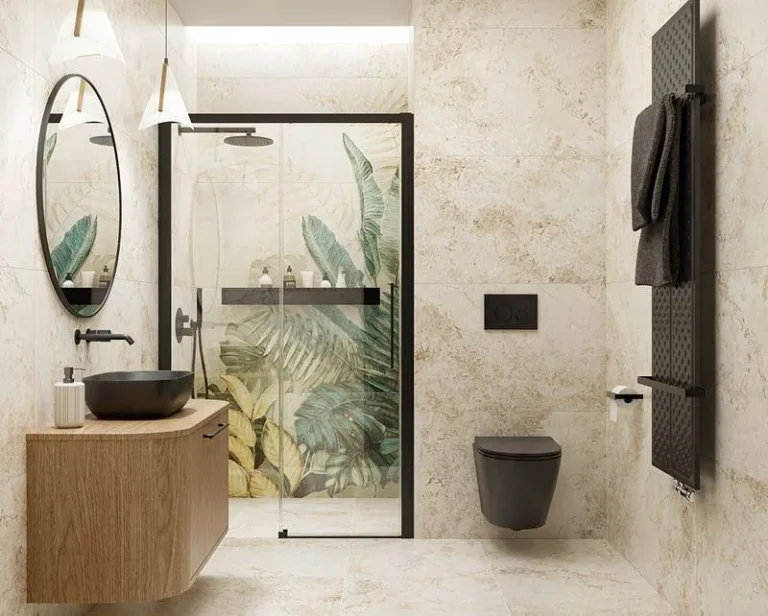 Gresy z motywem naturalnych liści spełnią nawet największe wymagania Fot. Domni.pl