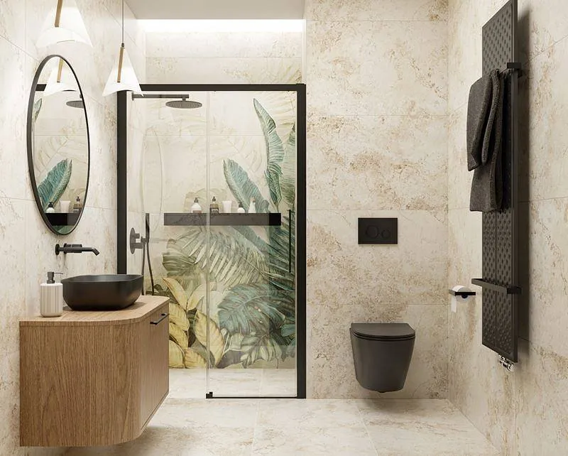 Gresy z motywem naturalnych liści spełnią nawet największe wymagania Fot. Domni.pl